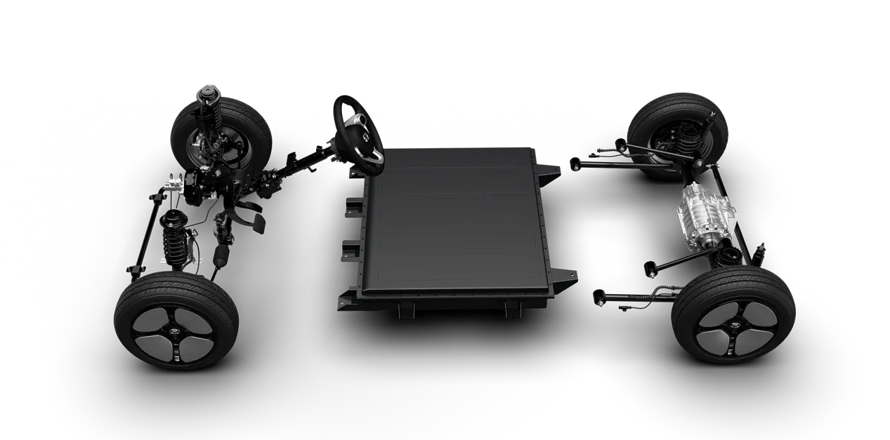 GV10 chassis and battery pack